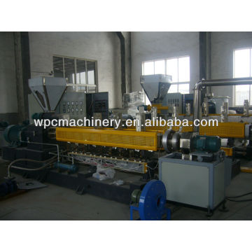 wood plastic granules making machine wood plastic pelletizer